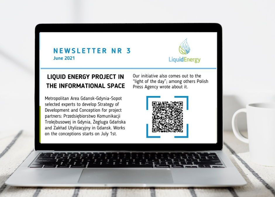 What’s new in the Liquid Energy project? Check Newsletter No. 3